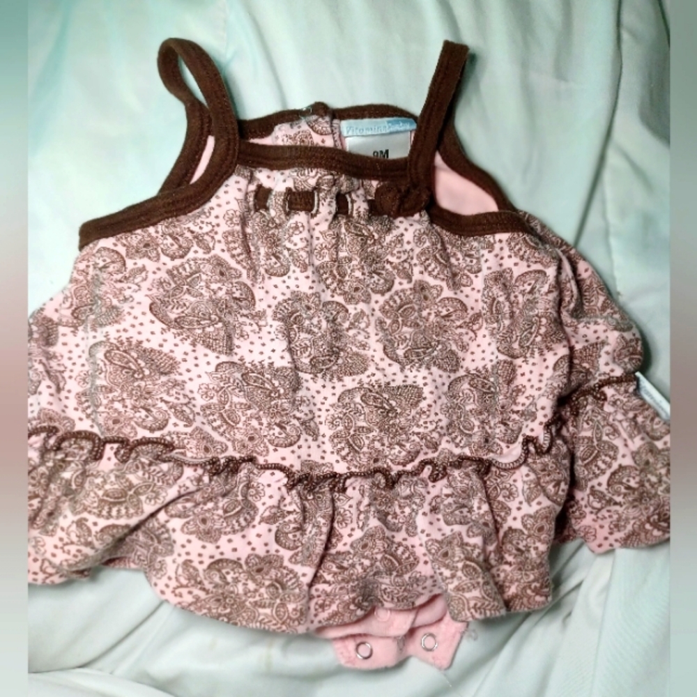 Vitamins Baby 9M bodysuit dress